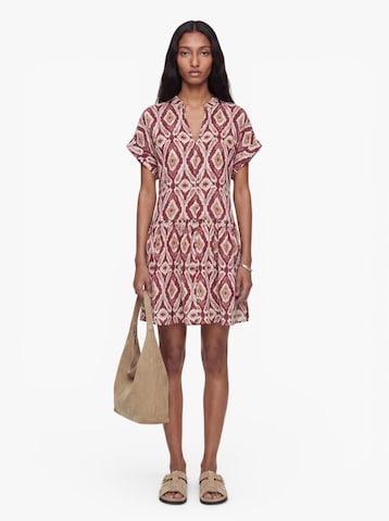 Robe-chemise 'ONLELODY' ONLY en rouge : devant