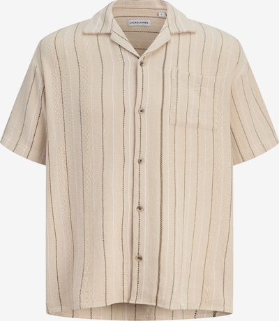 JACK & JONES Košulja 'JJEBRADLEY' u boja pijeska / smeđa / bijela, Pregled proizvoda