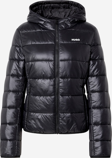 HUGO Veste mi-saison 'Famara' en noir / blanc, Vue avec produit