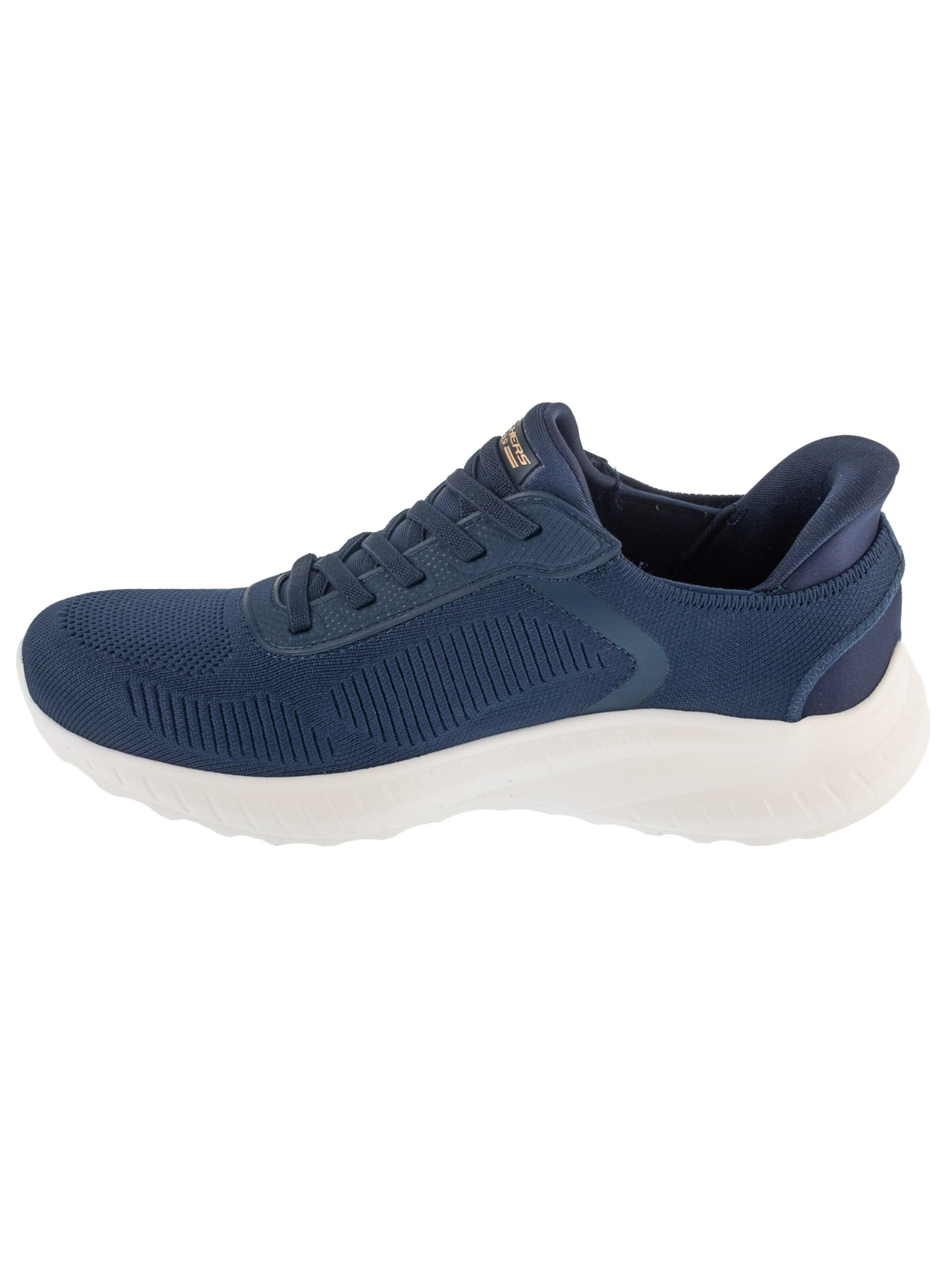SKECHERS Sportschoen 'Slip-Ins: BOBS Sport Squad Chaos - Current Muse' in Blauw
