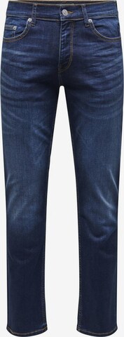 Only & Sons Regular Jeans in Blue: front