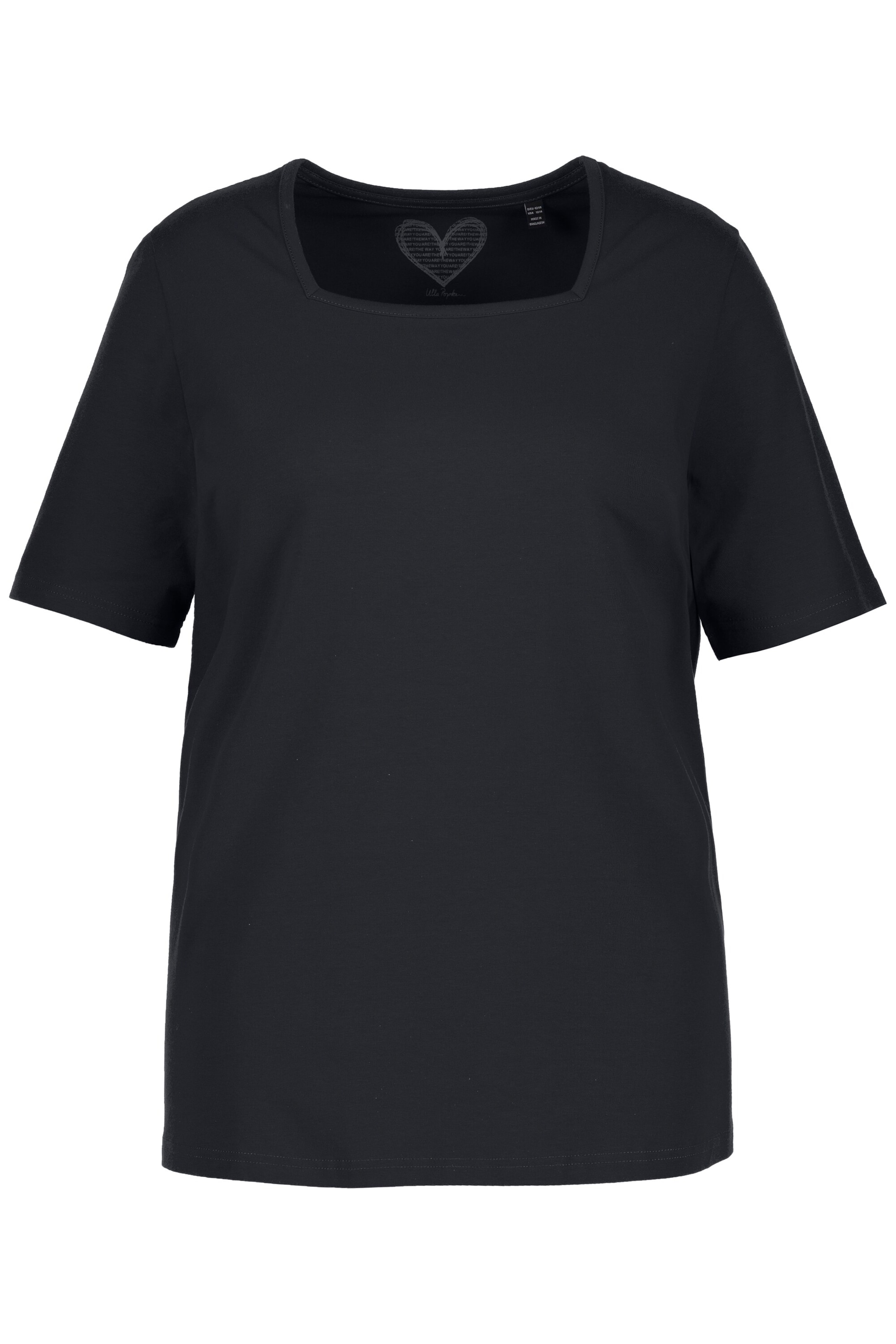 Ulla Popken Shirt '807286' in Black: front