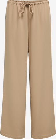ONLY Широкий Штаны 'ONLThana' в Бежевый: спереди