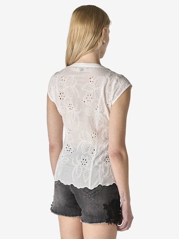 KOROSHI Pusero värissä valkoinen