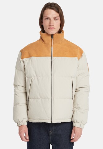 TIMBERLAND Winter jacket in Beige: front