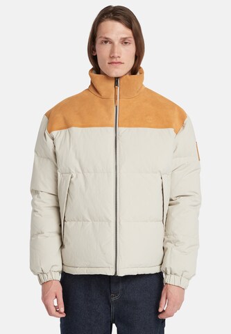 TIMBERLAND Winter Jacket in Beige: front