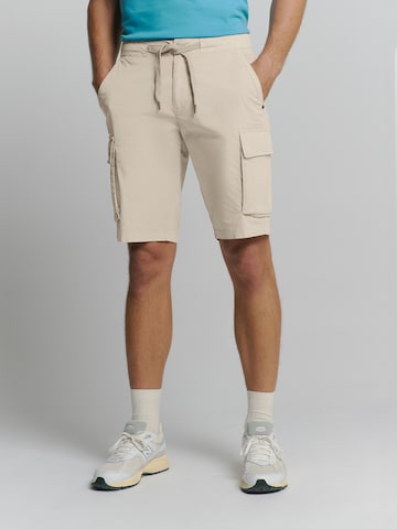 Regular Pantalon No Excess en beige : devant