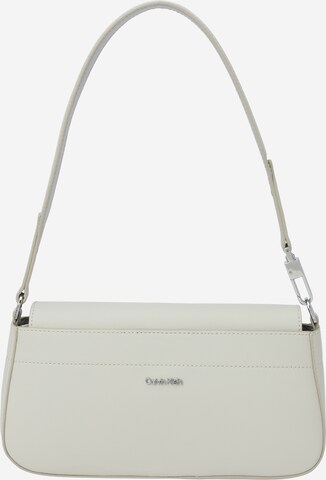 Calvin Klein Schultertasche 'Business' in Grau: predná strana