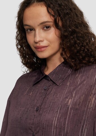 QS Blouse in Lila
