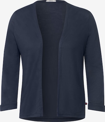 Cardigan CECIL en bleu : devant