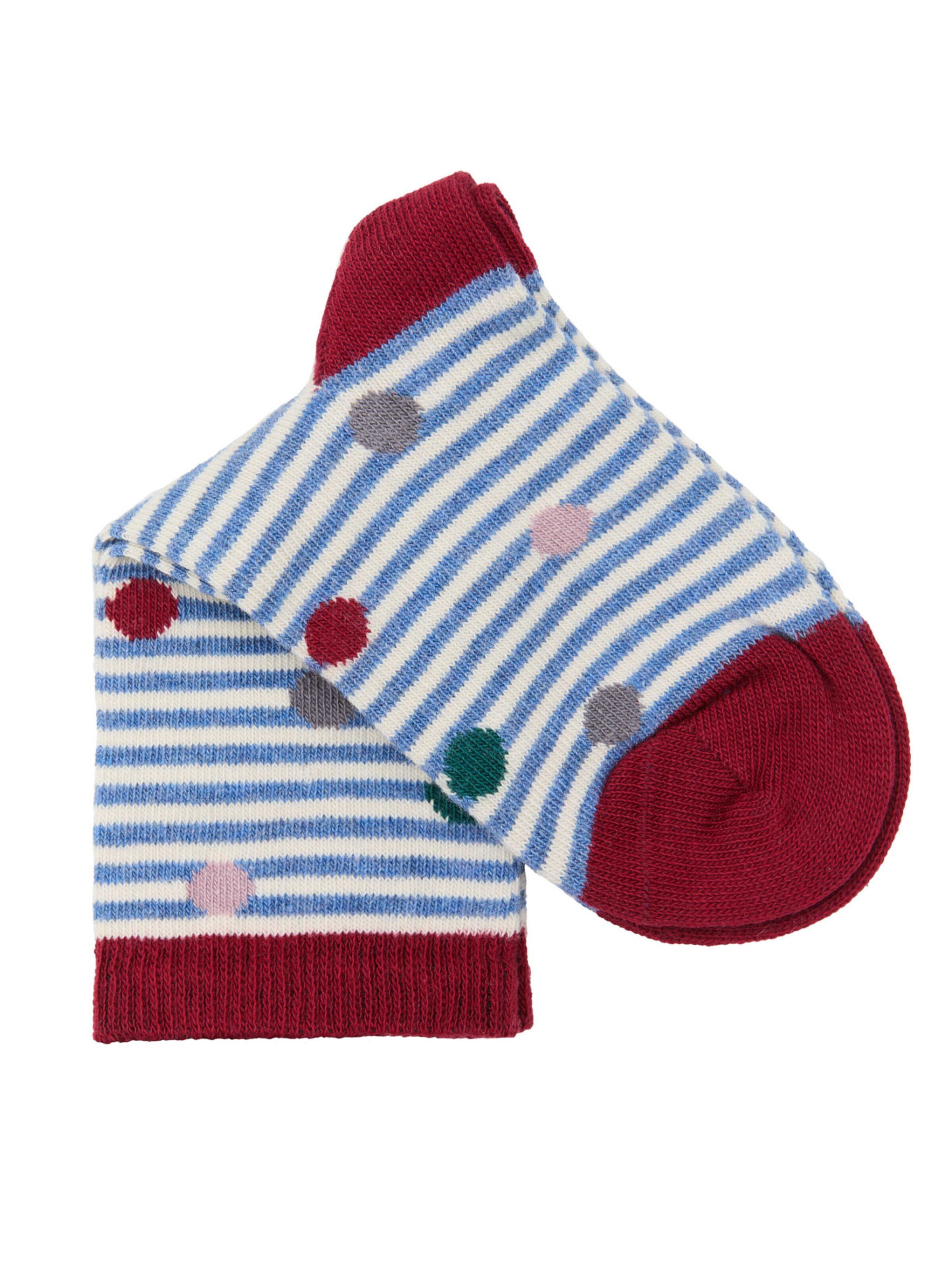 Albero Natur Socks 'Bio-Baumwoll-Kindersocken-4er Pack' in Mixed colors