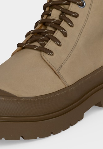 BIRKENSTOCK - Botines con cordones 'Prescott' en marrón