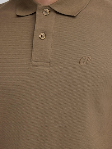 Casual Friday - Camisa ' CFSolheim ' em castanho