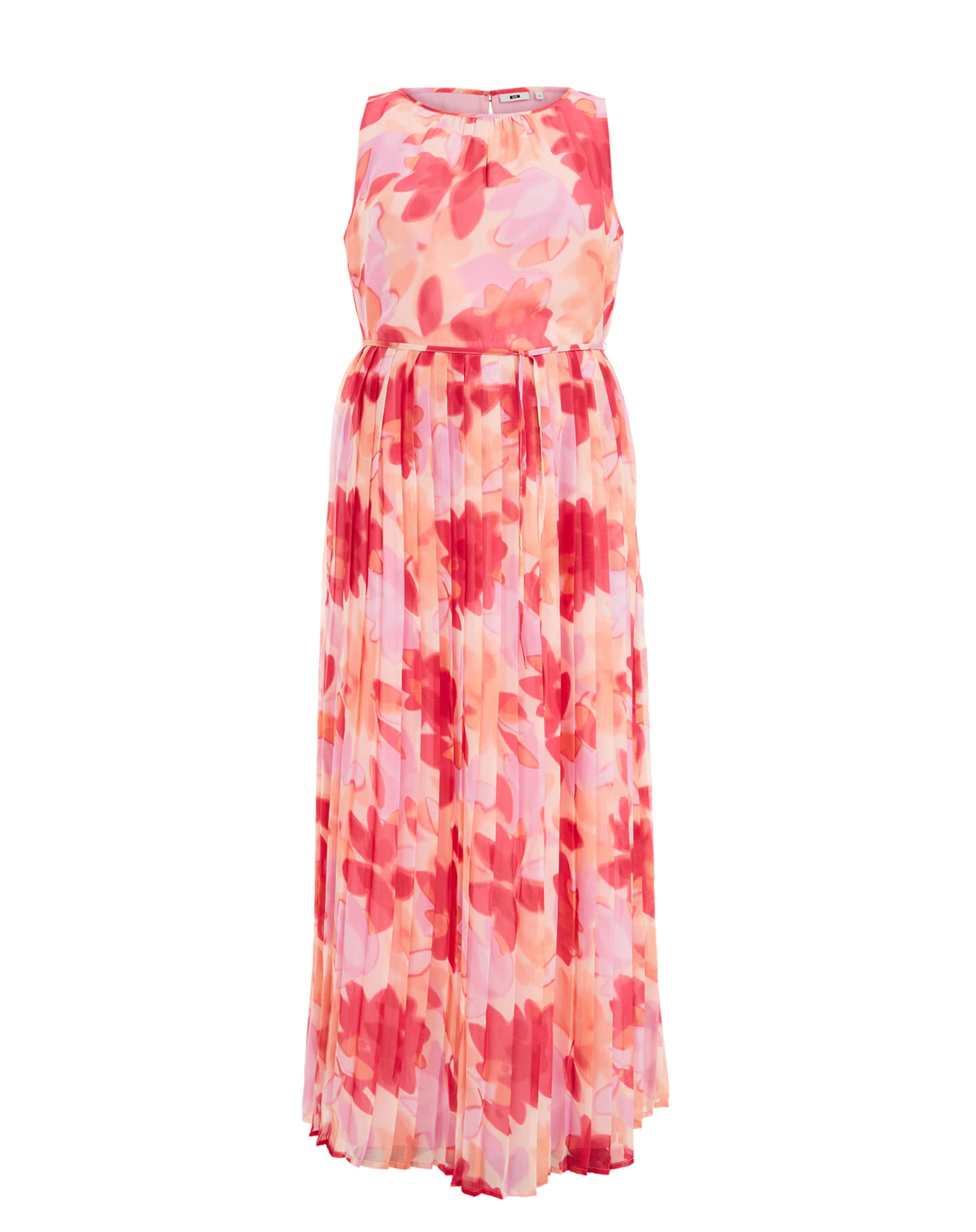 WE Fashion Dress in Pink: front