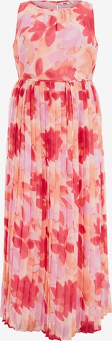 Robe WE Fashion en rose : devant