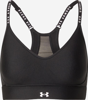 UNDER ARMOUR Bralette Sports bra 'Infinity' in Black: front
