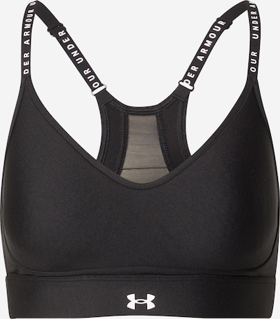 UNDER ARMOUR Sports Bra 'Infinity' in Black / White, Item view