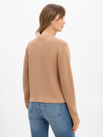JOOP! Knit Cardigan 'Kimberly' in Beige