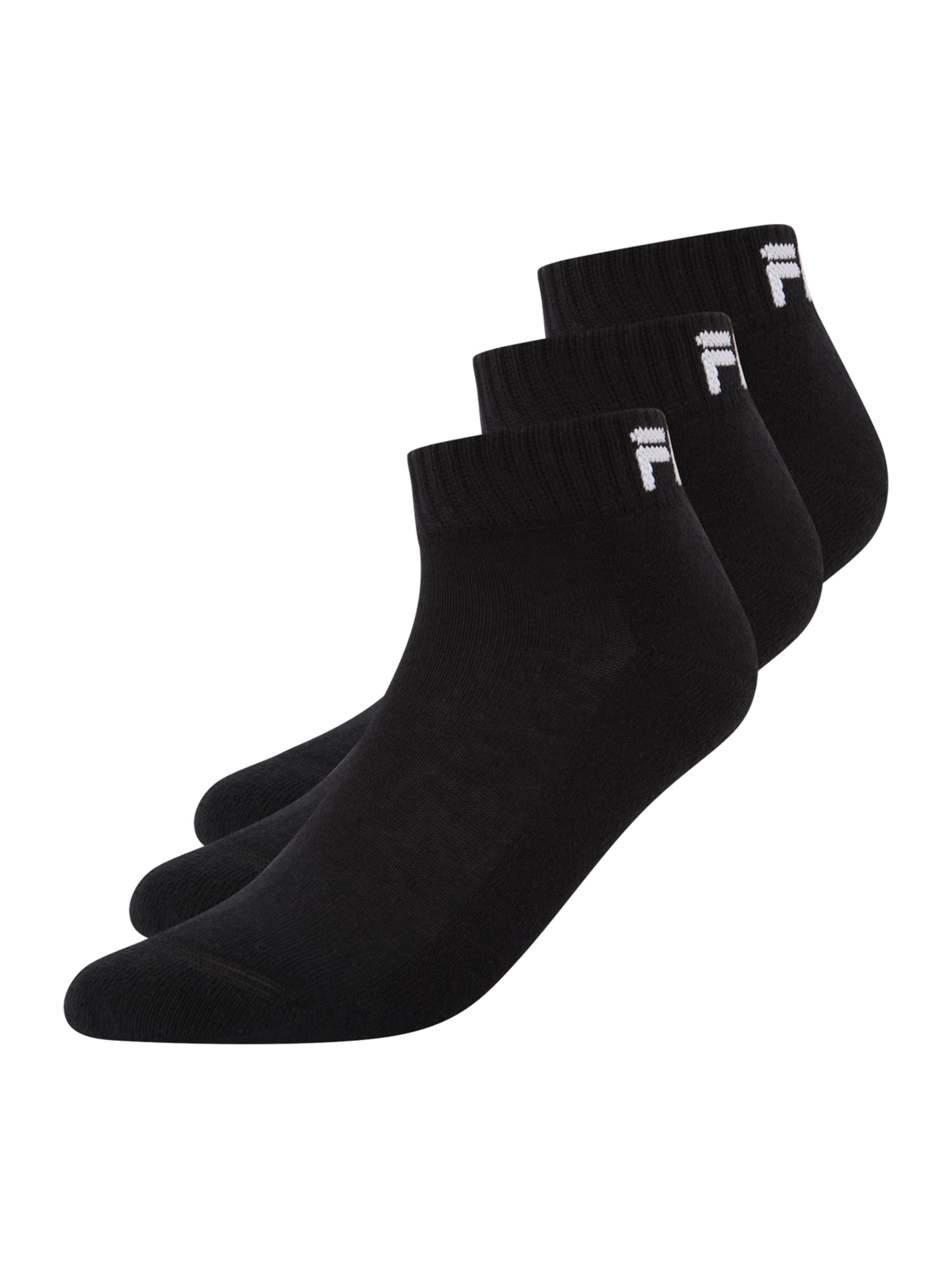 Calzino di FILA in nero: frontale