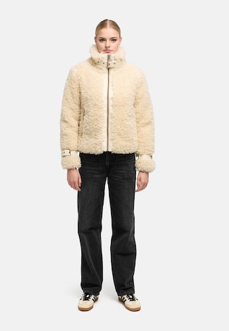 NAVAHOO Vinterjakke 'Wuschelwonne 14' i beige