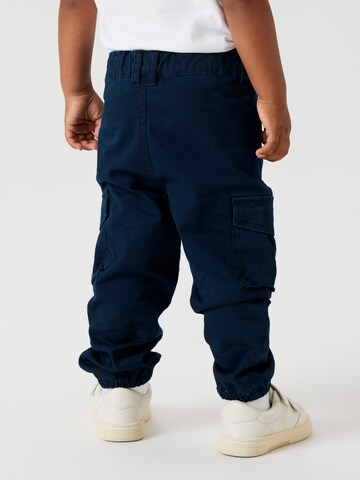 NAME IT Tapered Byxa 'Ben' i blå