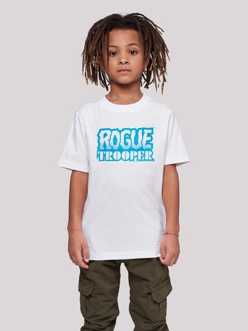 T-Shirt 'Rogue Trooper Comic Book' F4NT4STIC en blanc : devant