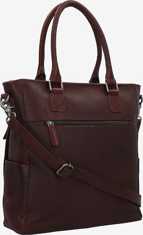 Burkely Schultertasche 'Antique Avery' in Braun