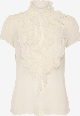 SAINT TROPEZ Blouse 'Lilja' in Wit: voorkant