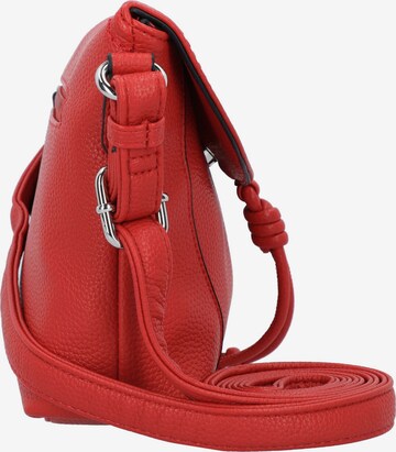 TOM TAILOR Crossbody Bag 'Malia' in Red