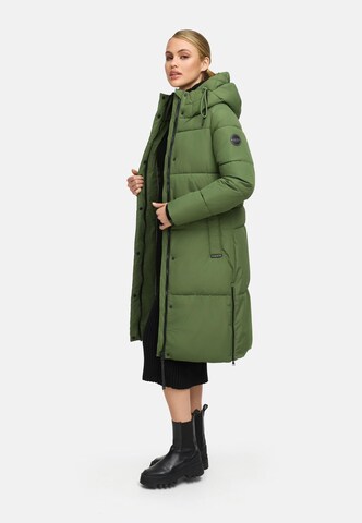MARIKOO Winter coat 'Michikoo XVI' in Green