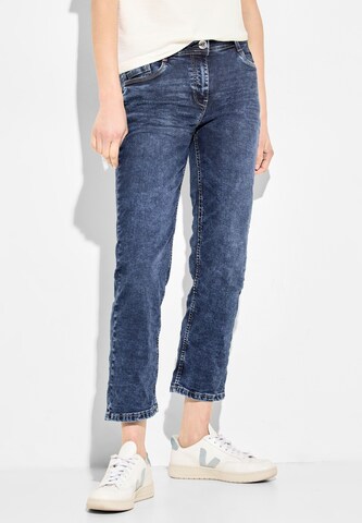 CECIL Loosefit Jeans in Blau