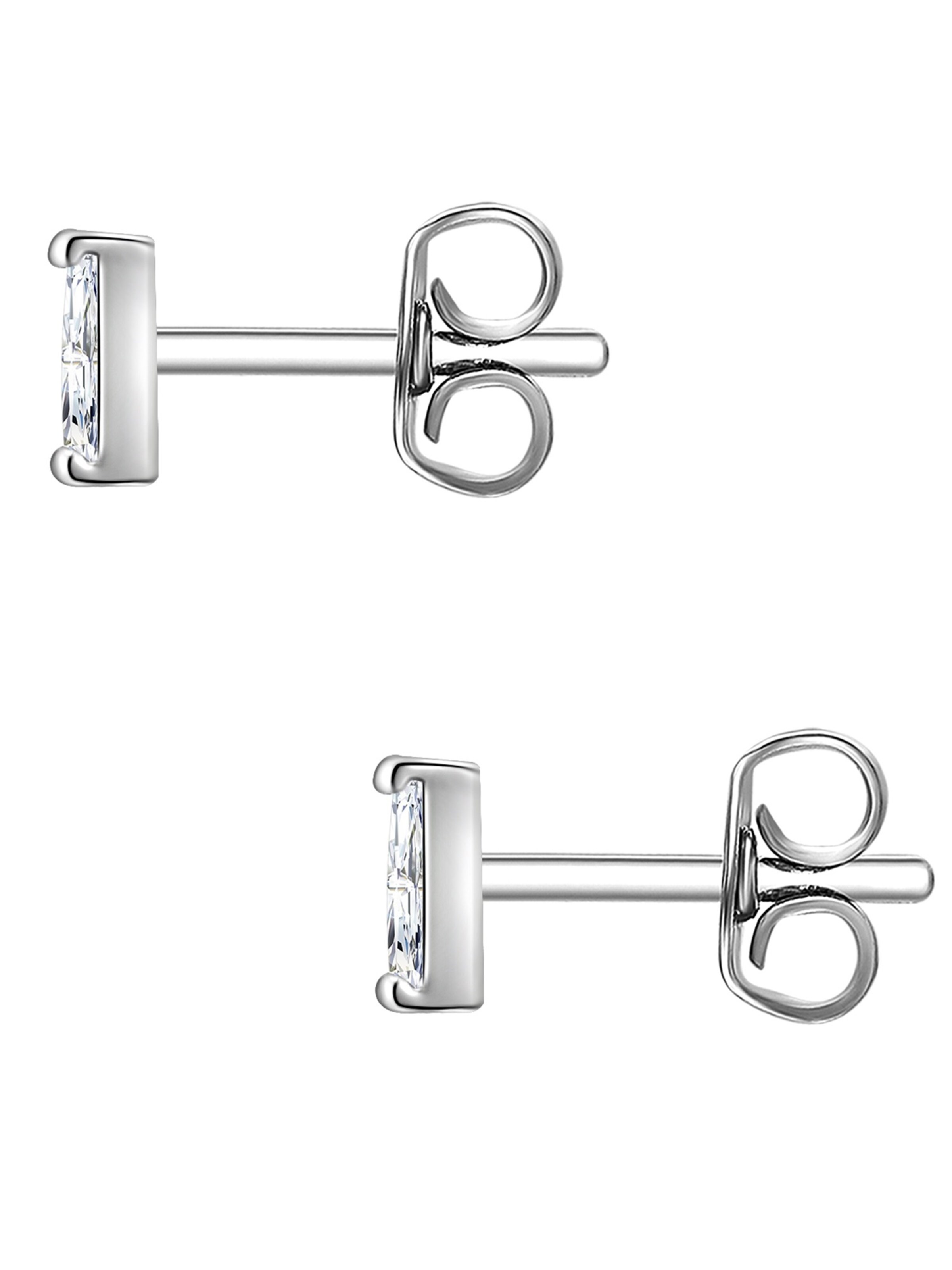 Lulu & Jane Oorbellen in Zilver