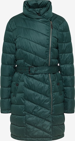 DreiMaster Klassik Winter Coat in Green: front