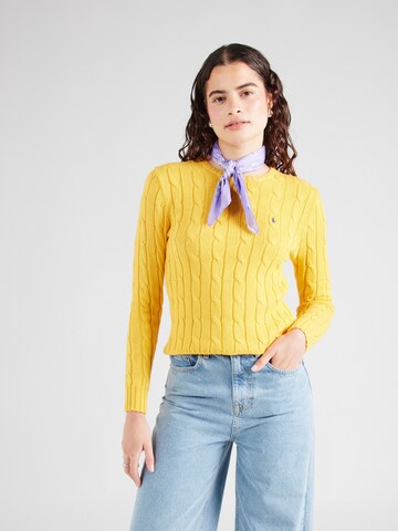 Pull-over 'JULIANNA' Polo Ralph Lauren en jaune : devant