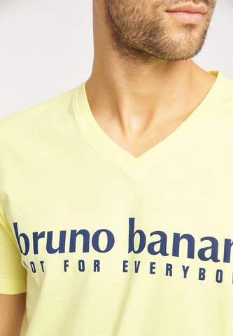 BRUNO BANANI Shirt 'Taylor' in Yellow