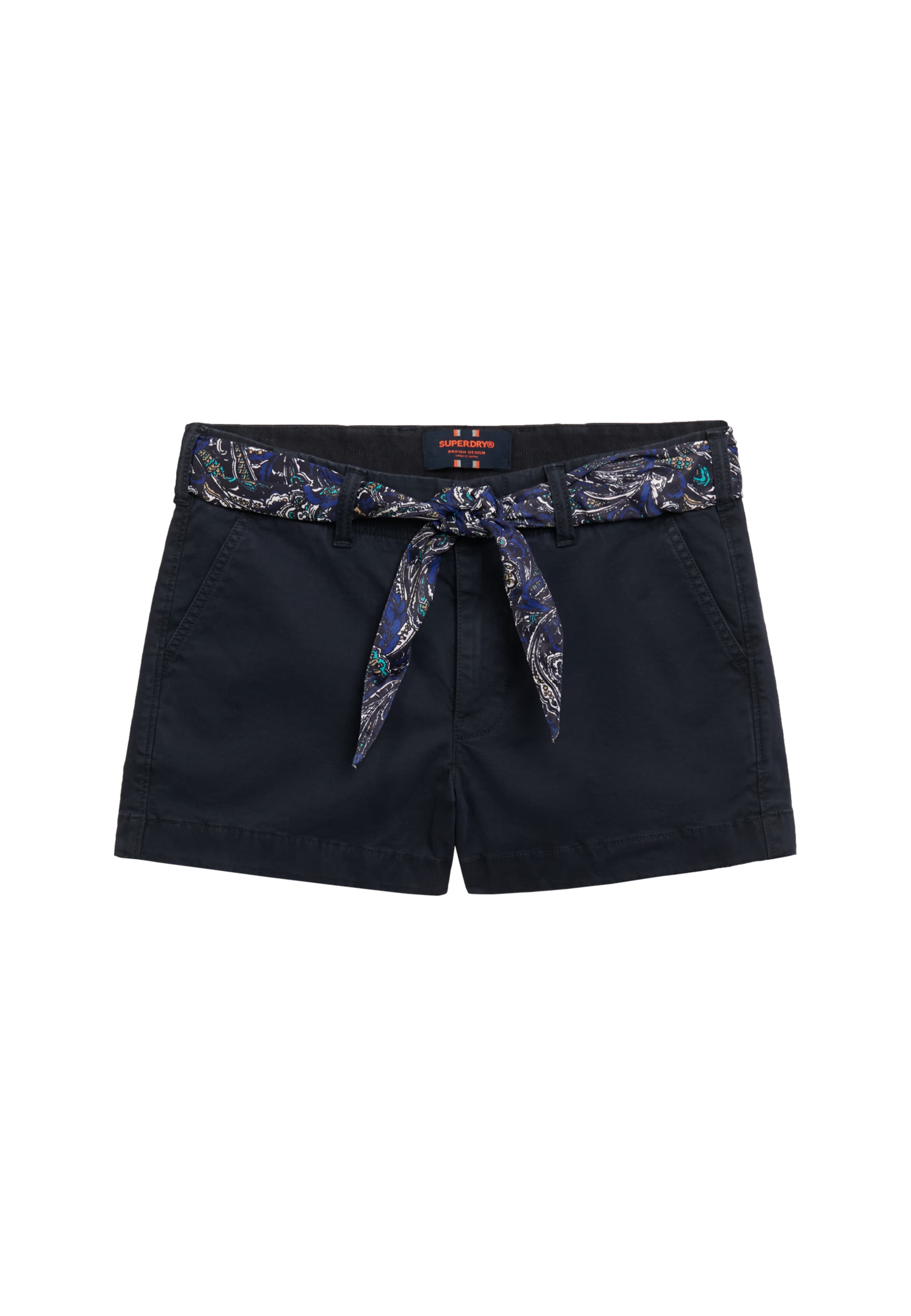 Pantalon chino 'Classic' Superdry & Co en bleu : devant