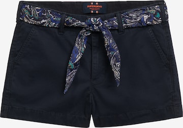Pantalon chino 'Classic' Superdry & Co en bleu : devant