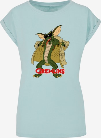 Merchcode T-Shirt 'Gremlins - Flasher' in Blau: predná strana