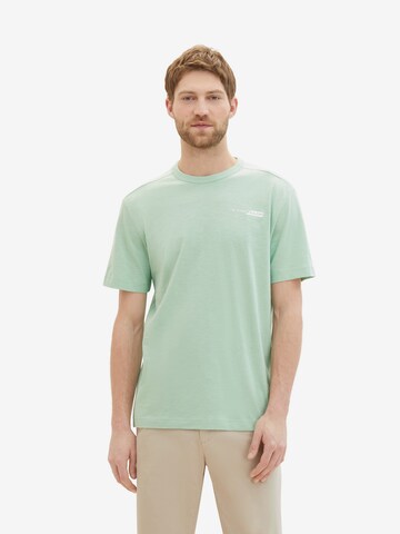 TOM TAILOR Shirt in Green: front