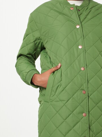 Derbe Between-Seasons Coat in Green