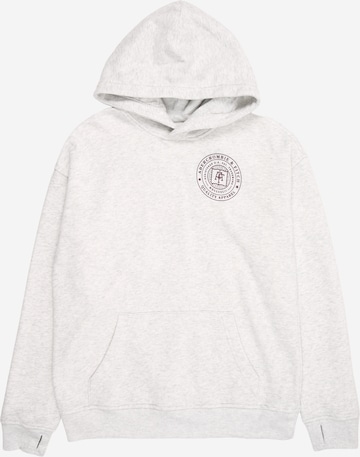 Abercrombie & Fitch Majica | siva barva: sprednja stran