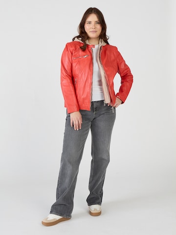 Maze Between-season jacket in Red