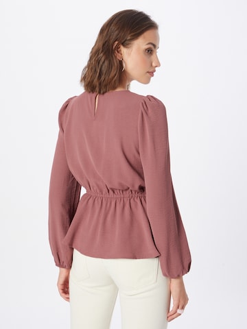 ONLY - Blusa 'METTE' en marrón