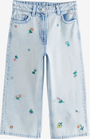 mėlyna Next Plačios klešnės Džinsai: priekis