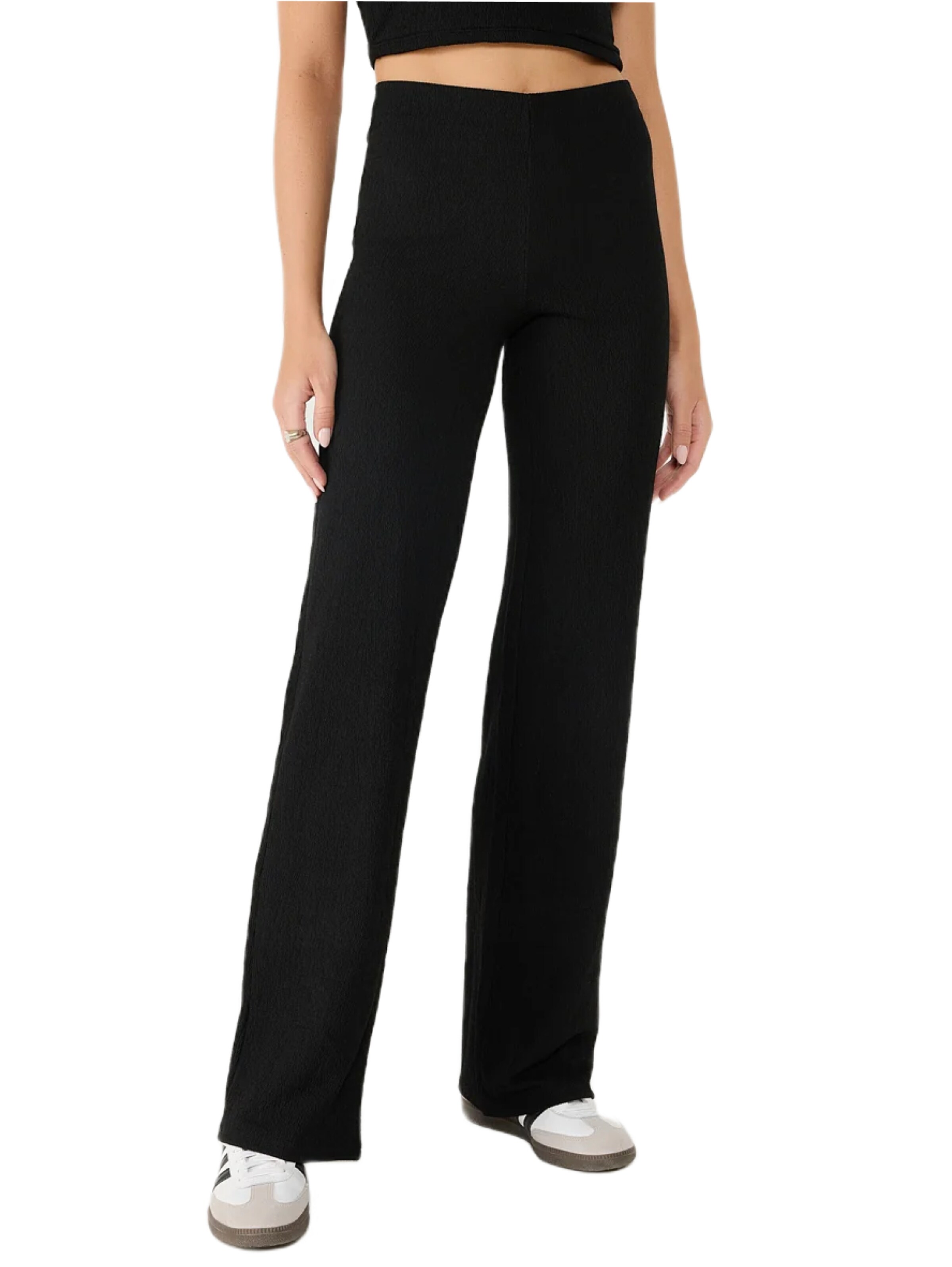 No Matter What Regular Broek in Zwart: voorkant