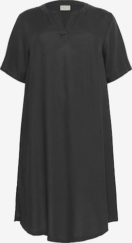 KAFFE CURVE Kjole 'KCMille' i sort: forside