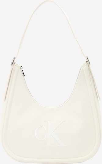 Rankinė ant peties iš Calvin Klein, spalva – vilnos balta, Prekių apžvalga