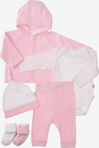 Ensemble de linge LILIPUT en rose : devant