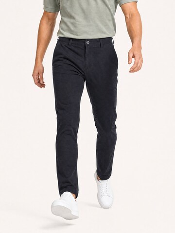 yazubi Slim fit Chino Pants 'Kyle' in Blue