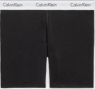 Calvin Klein UnderwearDuge gaće - crna boja: prednji dio